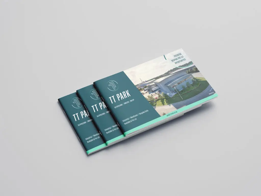 TT Park property brochures designed by Designworks